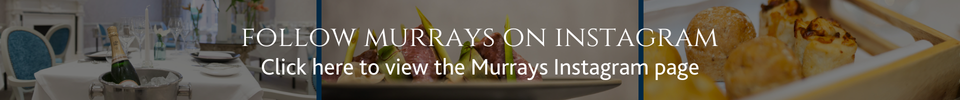 Follow us on our Murrays Instagram page